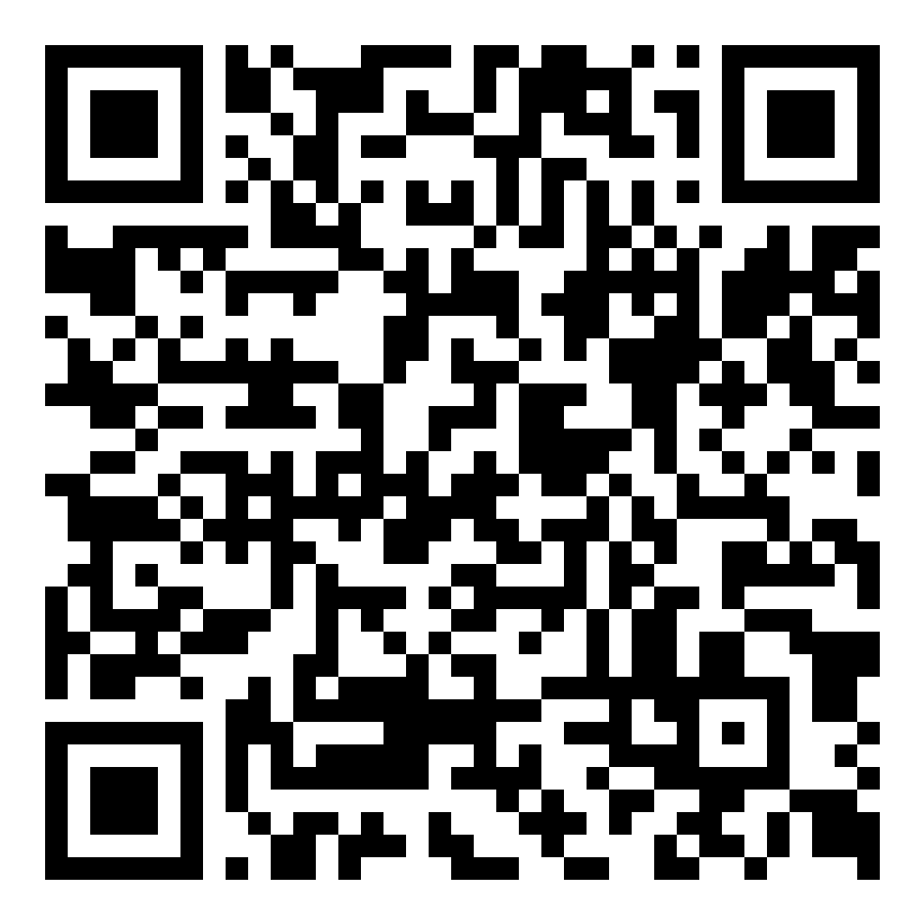 Scanne diesen QR-Code, um unseren Veranstaltungskalender zu abonnieren.